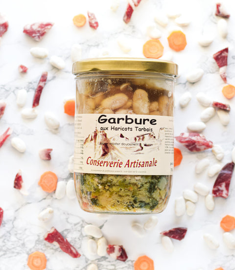Garbure artisanale aux Haricots Tarbais.