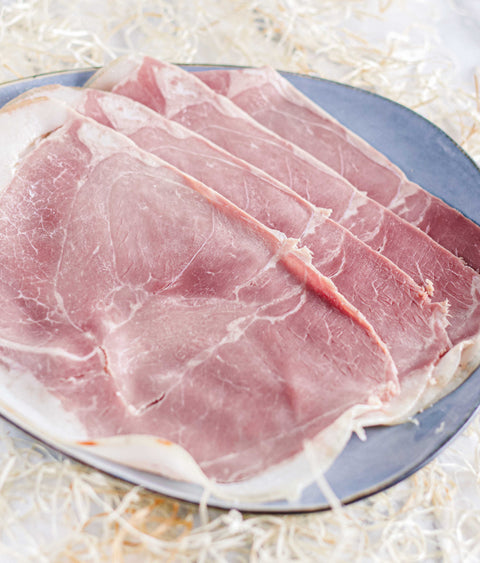 Jambon cuit Porc Noir de Bigorre en tranches sans sel nitrité - 250gr