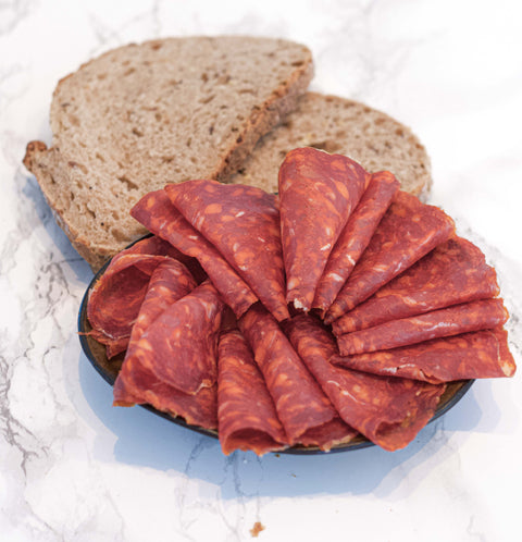 Chorizo de Porc Noir de Bigorre en tranches - 100gr