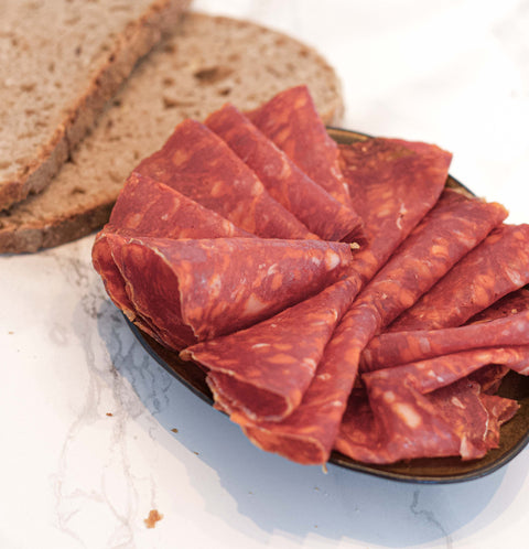 Chorizo de Porc Noir de Bigorre en tranches - 100gr