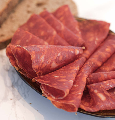 Chorizo de Porc Noir de Bigorre en tranches - 100gr