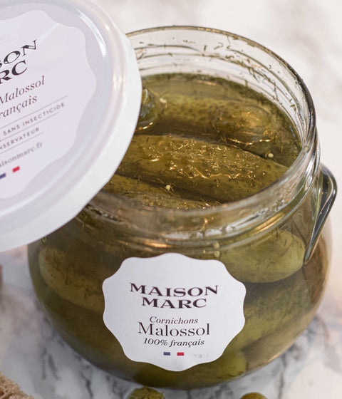Cornichons Malossol 100% Français - MAISON MARC