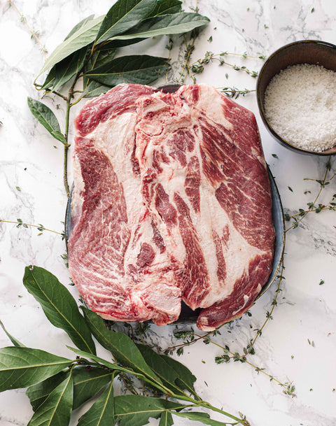 Côtes échine de Porc Noir de Bigorre x2