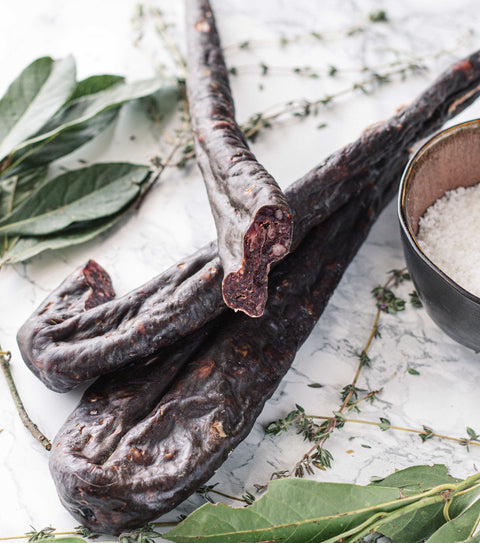 Saucisse sèche de foie de Porc Noir de Bigorre