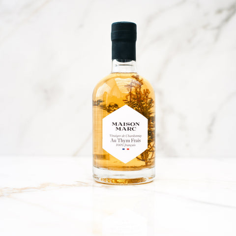 Vinaigre de Chardonnay au thym frais - Maison Marc