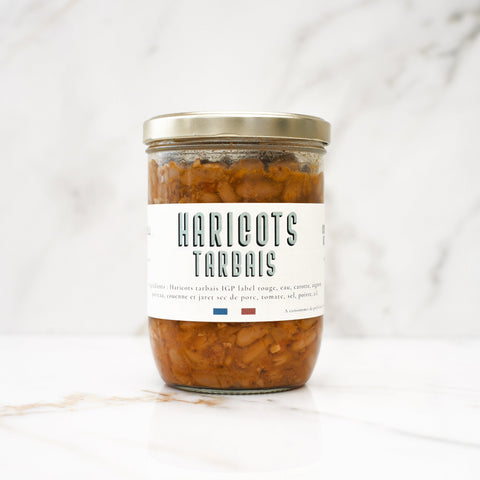 Haricots Tarbais cuisinés artisanaux