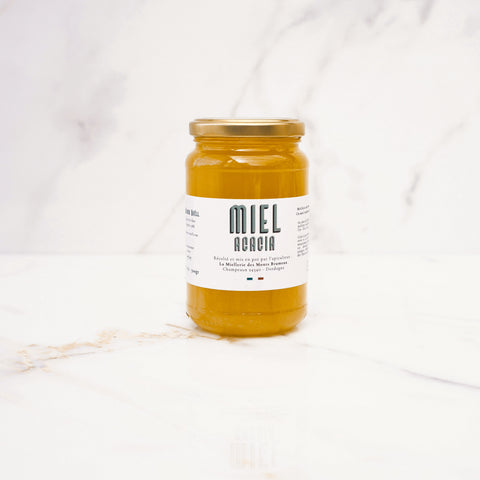 Miel Acacia 500 g - Miellerie des Monts Brumeux