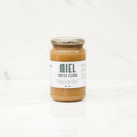 Miel mille fleurs été 500 g - Miellerie des Monts Brumeux