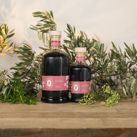 Vinaigre balsamique français artisanal du Domaine Jolibois élaboré en Provence