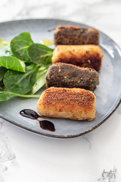 Croquetas artisanales de Cadaqués - Epinard & Gorgonzola