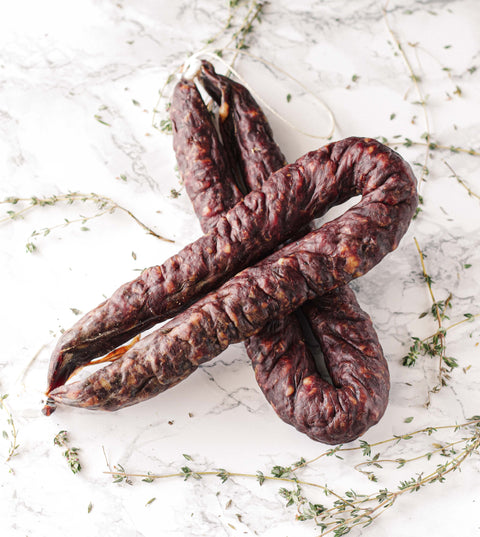 Saucisse sèche de foie de Porc - ± 300gr